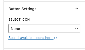 Screenshot of icon options on right sidebar.